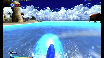 Sonic Generations - Wave Ocean v2 Speed Run 00:27:08