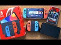 Nintendo Switch OLED Unboxing and Setup | Metroid Dread Gameplay