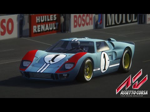 Gran Turismo 7  Ford GT40 Mark II Race Car 66' - Circuit de la Sarthe No  Chicane [4K PS5] 