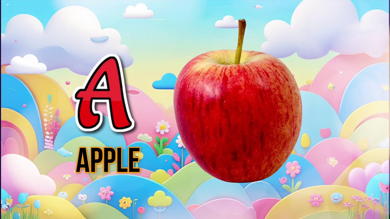 ABC Song for Kids | A for Apple & Fun Alphabet Song with Cute ...