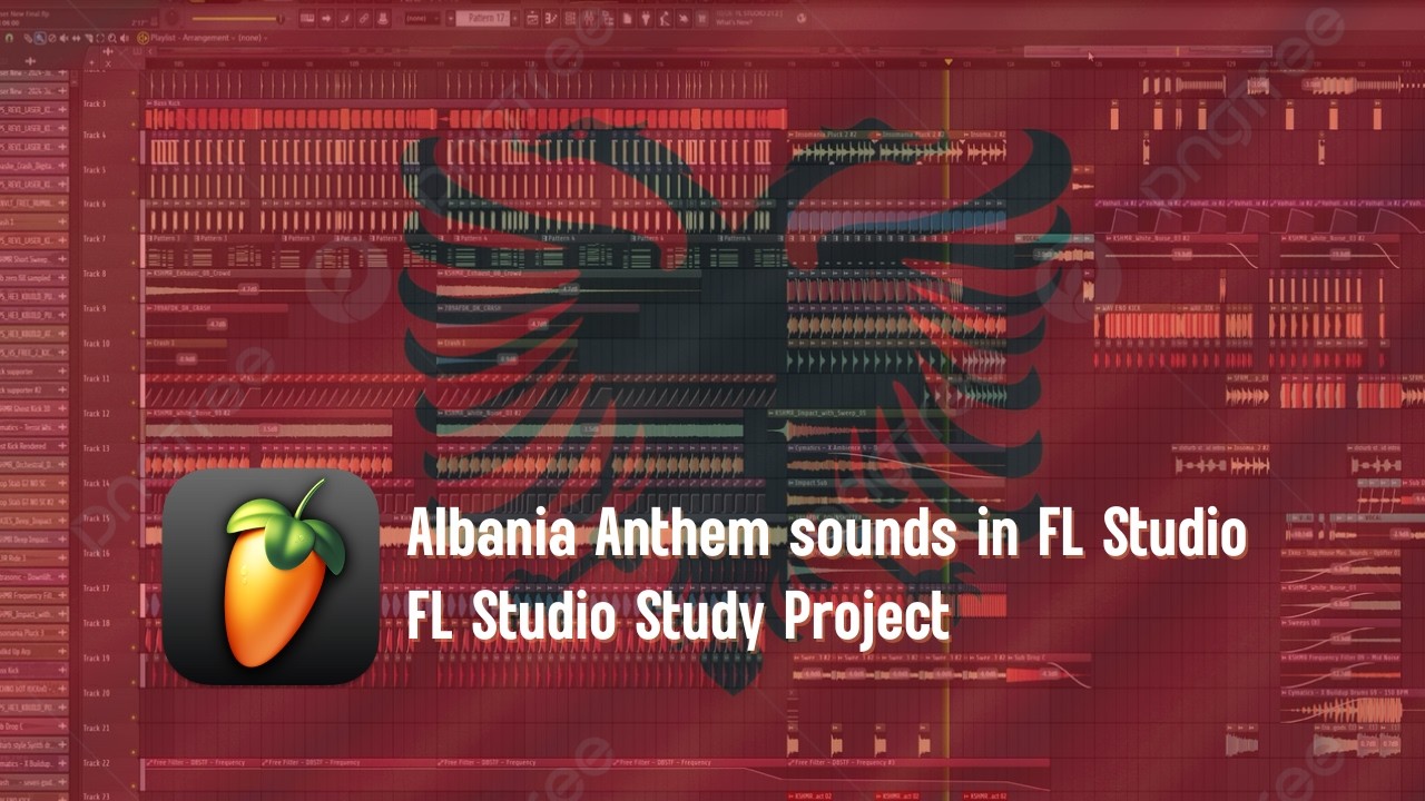 Albanian National Anthem Remake - FL Studio Tutorial (FLP Download) | World Anthems Series