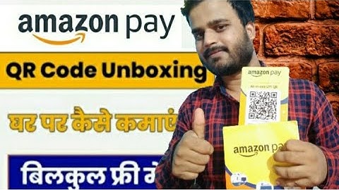 Amazon Merchant Onboarding Kit Unboxing | Amazon Pay QR Code Kaise Mangwaye |