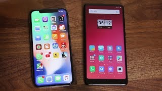 Xiaomi Mi Mix 2 vs iPhone X : Comparison