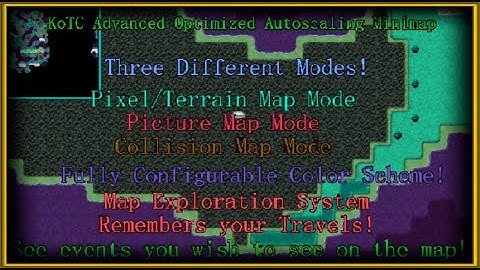 Major Map Book Update! - KoTC Optimized Auto Scaling Minimap MV-MZ