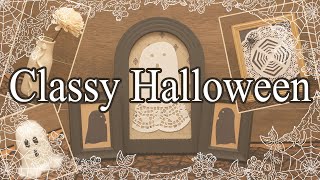 Classy Halloween | Black and White Halloween