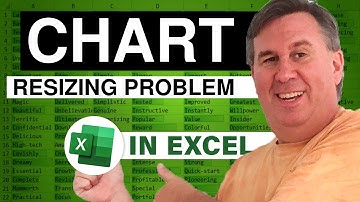 Excel - Excel Chart Resizing Problems? Learn How to Keep Your Chart Size Consistent! - Episode 456
