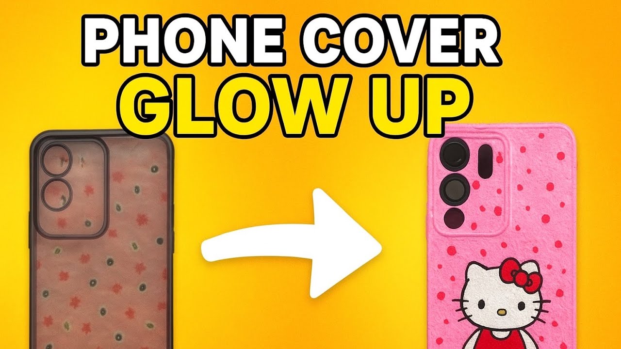 Old Phone Cover → New Art Transformation 🔥 প্রথমবার ট্রাই করলাম! 