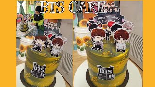Bts Cake Tutorial