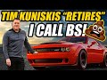 Tim kuniskis retires from dodge im not buying it nope