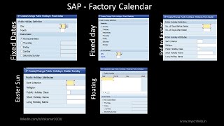 SAP - SCAL - Public Holiday Configuration screenshot 3