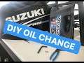 DIY Oil change Suzuki DF90 outboard