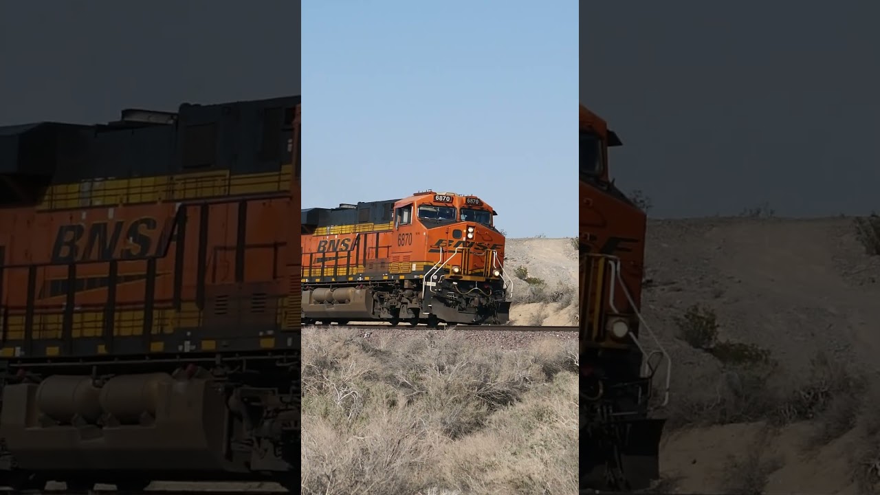 BNSF 6870 WB TANK CARS MP 10.8 CAJON SUB 4-14-2023