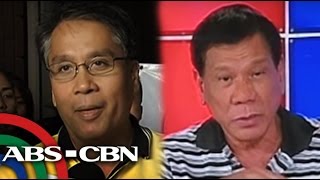 TV Patrol: Roxas, Duterte naghamunan ng sampalan