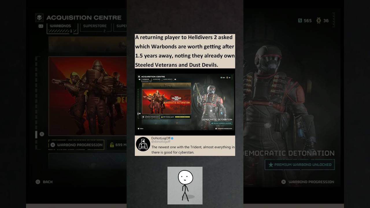 Returning Helldivers 2 player ask which Warbonds are worth getting after 1.5 years away 
