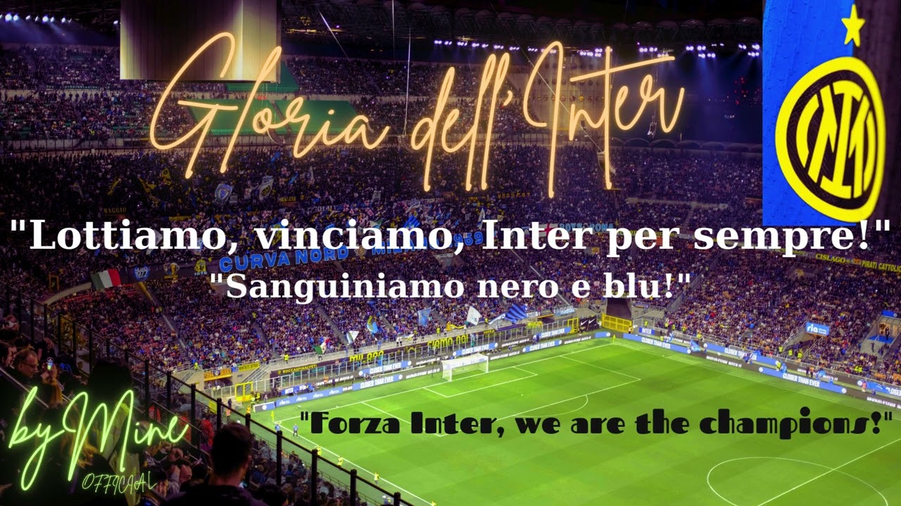Gloria dell’Inter | Inno Inter 2025 | Pazza Inter Amala | Canzone Inter | byMine ft. HARBİ TAYFA