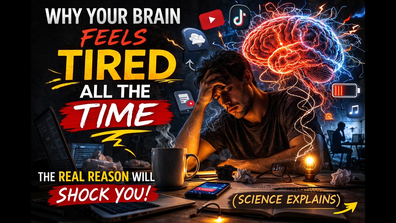 The Real Reason Your Brain Feels Constantly Tired - YouTube