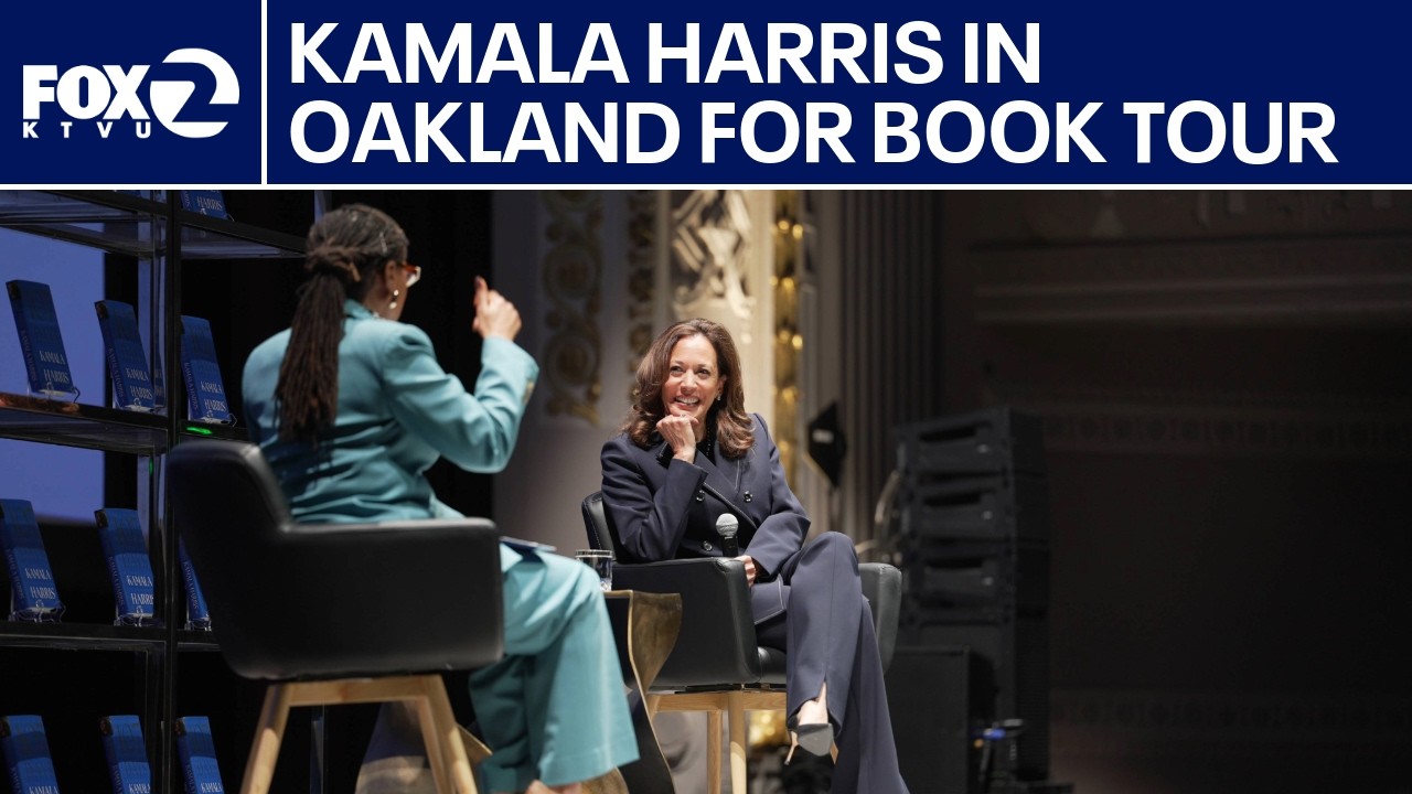 Kamala Harris draws hometown crowd in Oakland during book tour stop ...