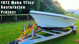 Mako Boats || 171cc Restoration Project || Purchase & Overlook