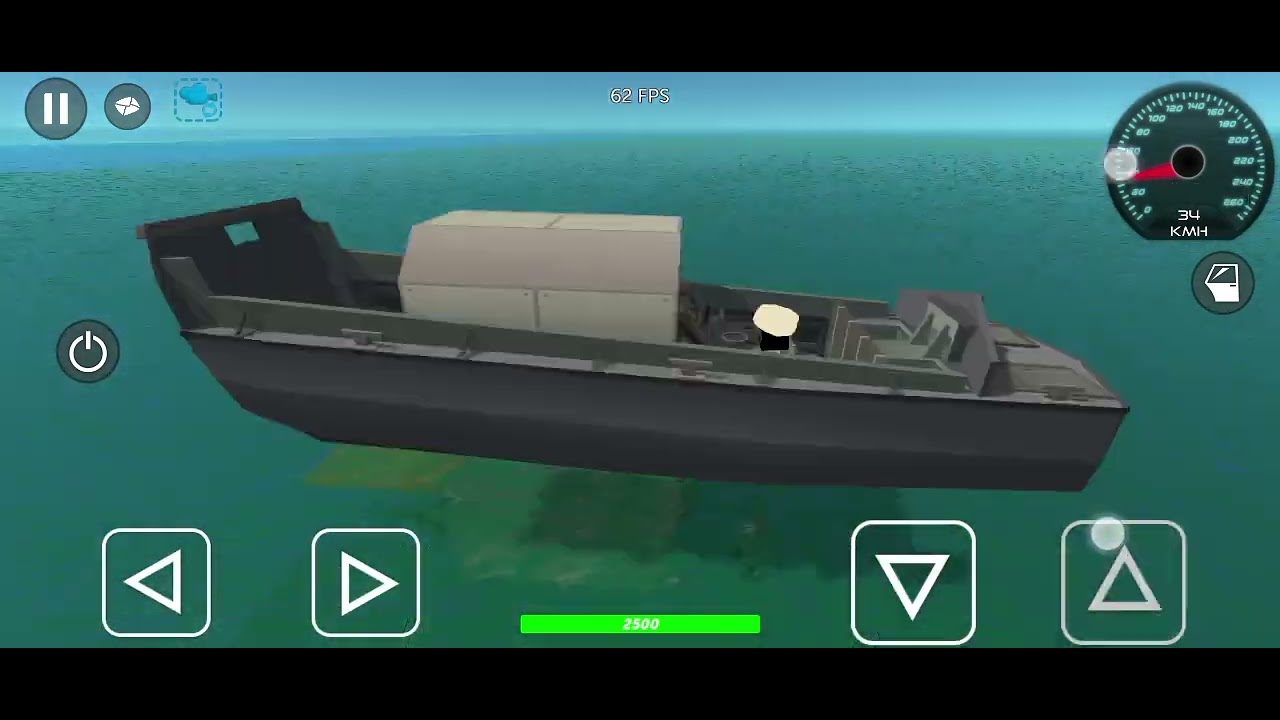 3rd test of a kamikaze cluster bomb boat 
