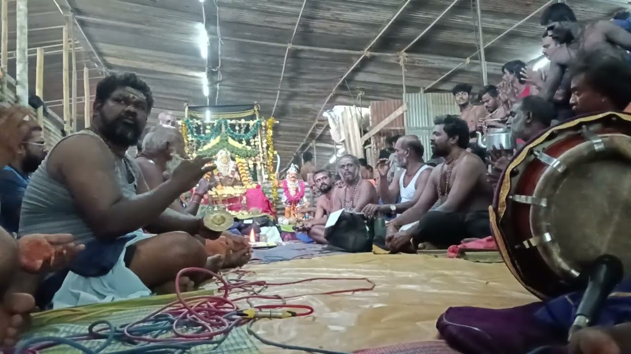 பம்பையில் சக்திபூஜை ஶ்ரீ பந்தளராஜா பஜனை குழு கோவில்பட்டி 