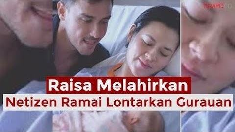 Raisa Melahirkan, Netizen Ramai Lontarkan Gurauan