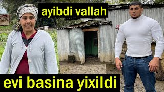 EVİ BAŞINA YIXILAN ANA VƏ OĞLU MƏNİ (AĞLATDI)