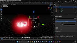 How to make a Light-object (Emission in material) to cast light on a nearby cube ..?
