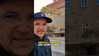 1000€ pro Nacht im Esoterik-Schloss?! 🏰 #schlossschochwitz #sachsenanhalt  #shorts
