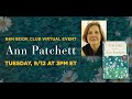 Ann Patchett discusses Tom Lake (50 min)