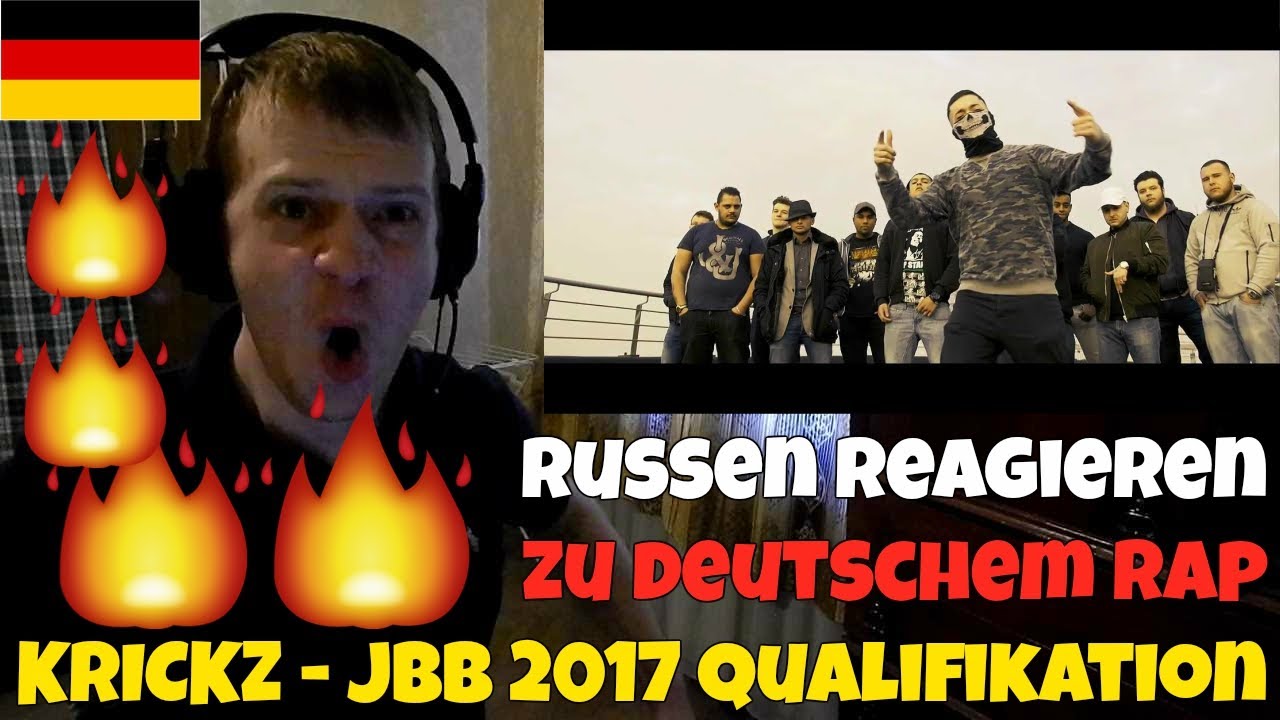 RUSSIANS REACT TO GERMAN RAP | KRICKZ - JBB 2018 QUALIFIKATION | REACTION TO GERMAN RAP