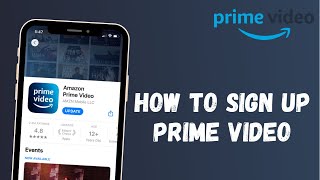 How to Sign Up to Amazon Prime Video on Your Phone screenshot 4