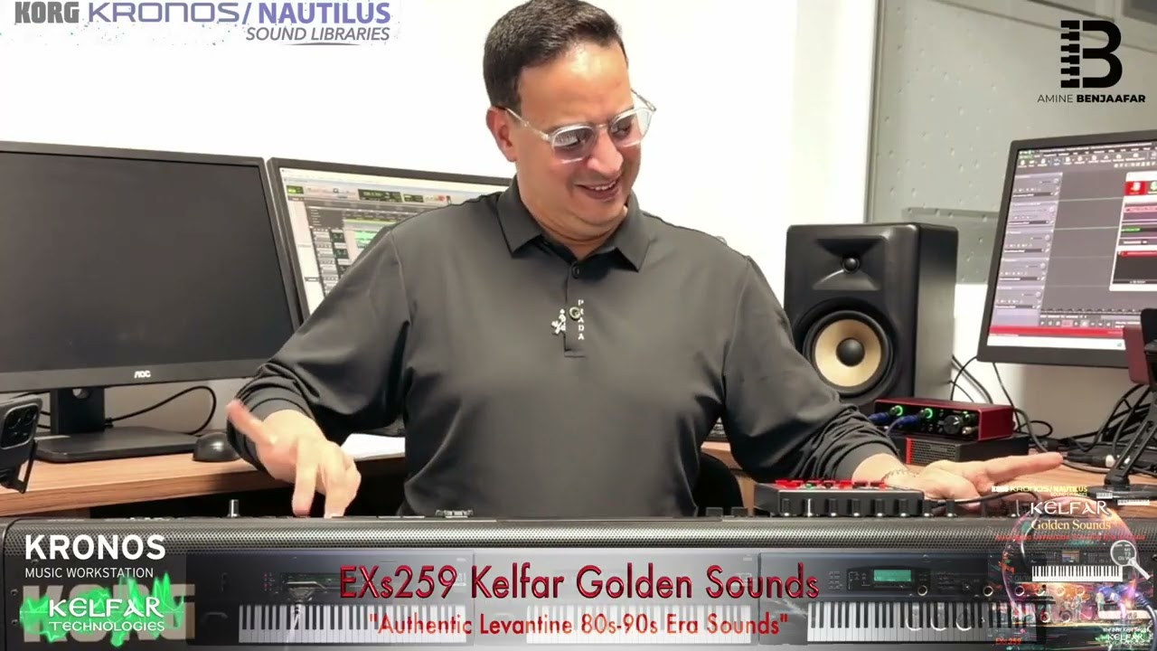 EXs259 Kelfar Golden Sounds Video - Authentic Levantine 80s-90s Era Sounds