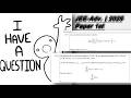 JEE Advanced 2025 Paper 1 Solutions | Q.11 & Q.12 | Calculus & Functions by me |#advancedmath#iitjee