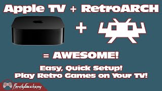 quickly setup retroarch on your appletv!  finally!