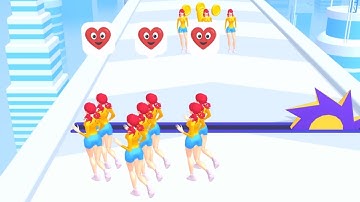 MAX LEVEL in Girls Attack! Join & Clash (Levels 1-2)