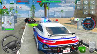 Police Sim 2025 Driving Simulator: Mercedes-AMG GT car cop city driving - car android gameplay screenshot 1