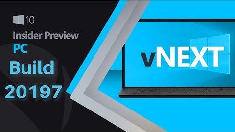 Windows 10 Insider Preview Build 20197 released with adding Disk Management in Settings & More...