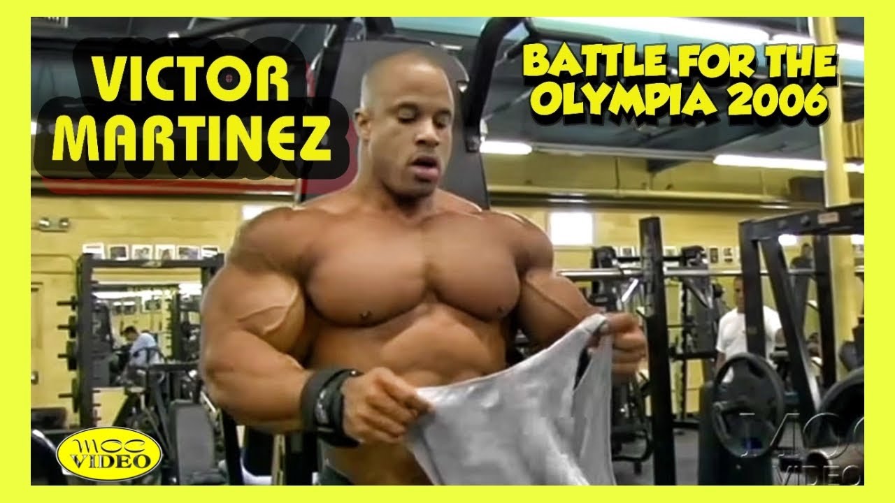 Victor Martinez Back Workout | Battle for the Olympia 2006 | Bev Francis Gym