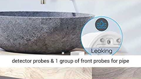 Govee WiFi Water Sensor, 100dB Adjustable Audio Alarm and Smart App Alerts, Leak and Drip Alert with