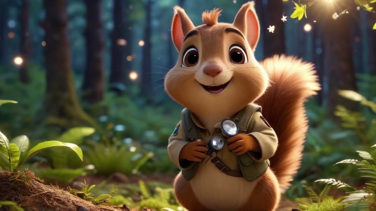 Sammy's Woodland Wonder: A Squirrel Scout's Treasure Hunt Adventure | Animal Stories for Kids