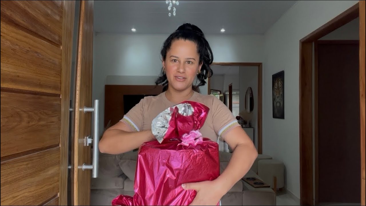 OLHA O PRESENTE QUE GANHEI 😱NOITE ESPECIAL!