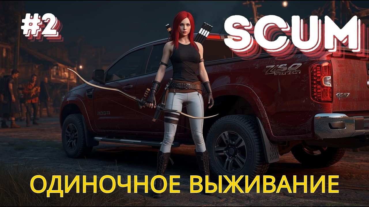SCUM- Цель, собрать весь транспорт, часть#2 #game #scum #выживание