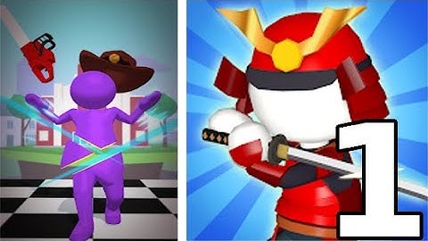 Samurai Slash - Run & Slice #1 (by Ketchapp) - Android Game Gameplay