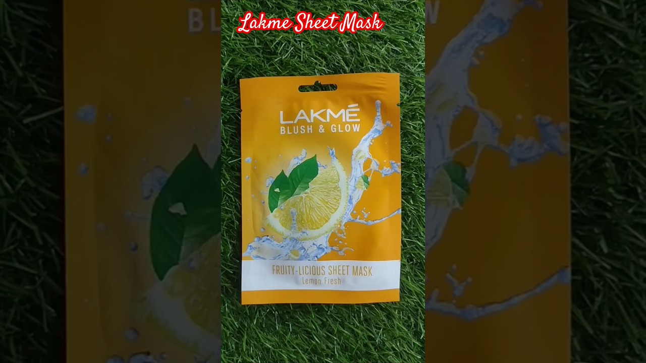 Lakme Blush & Glow Sheet Mask 