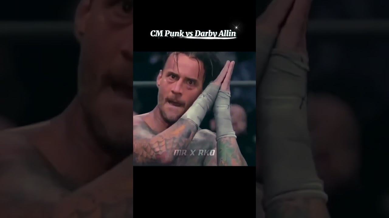 CM Punk faced Darby Allin in Match🔥🔥
