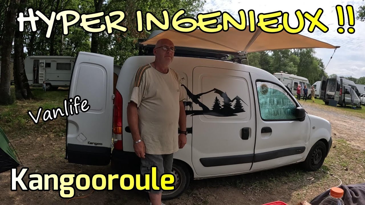 Le KANGOO Aménagé De Christophe 🦘 #vanlife