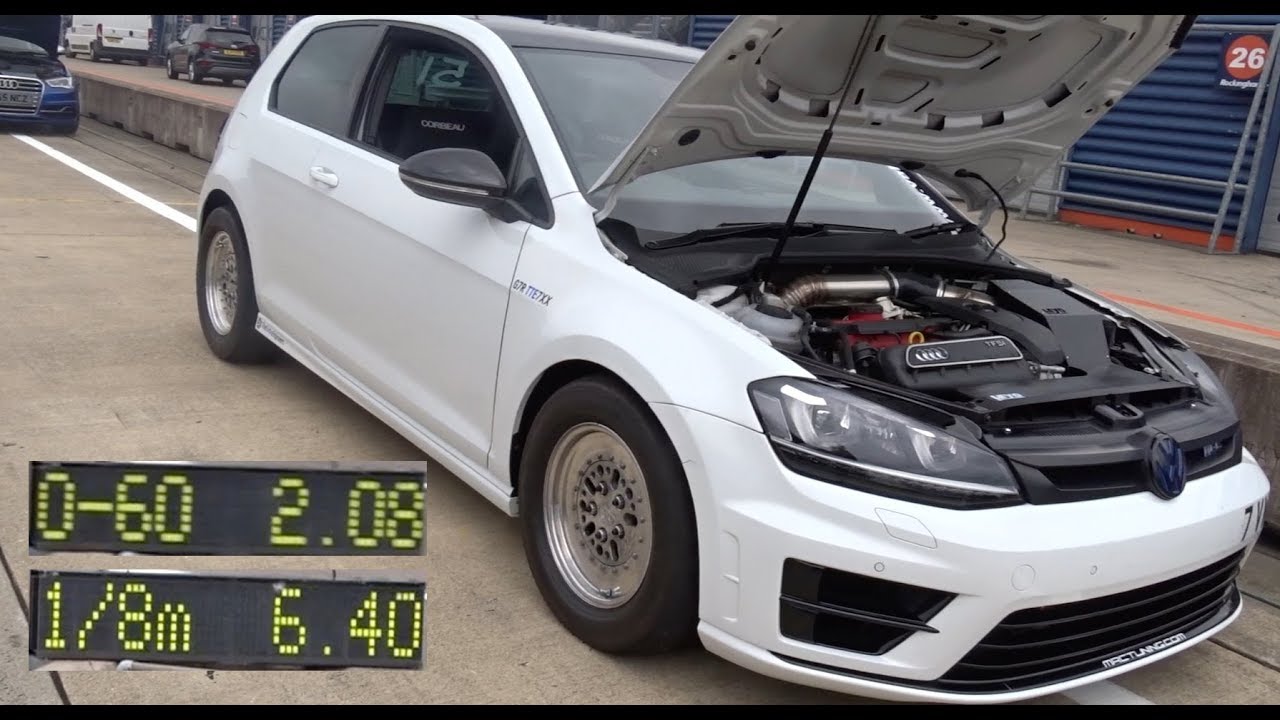 Golf R with a Turbo Inline-Five Goes 0-60 mph in 1.92 sec – Engine