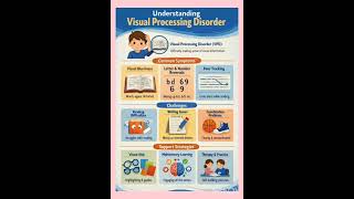 "UNDERSTANDING VISUAL PROCESSING DISORDER"#eyecare #eyes #visioncare #eyehealth #optometry #medical