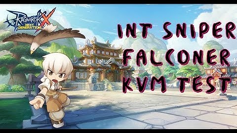 INT FALCON SNIPER KVM DAMAGE TEST | ROX GHOSTRING SERVER