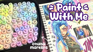 ✨Unboxing+review Ohuhu alcohol markers 96 colors Honolulu series#ohuhu #ohuhumarkers